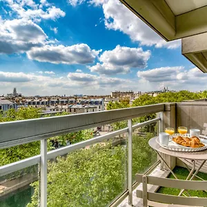 Apartment Beautiful Panoramic Terraced In, Paris